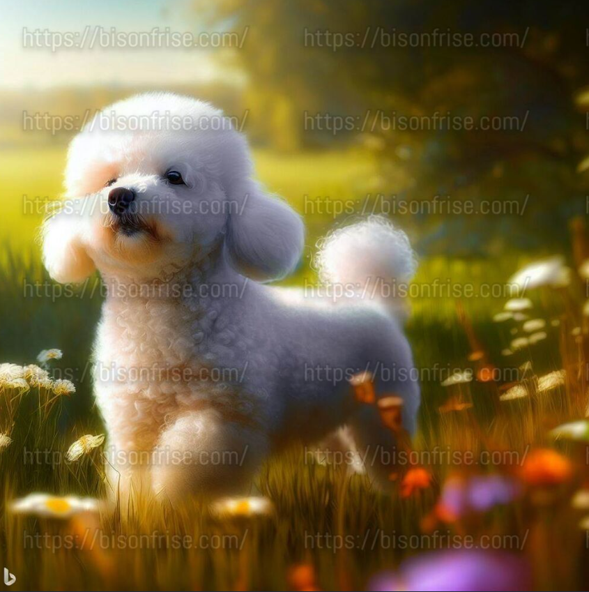 Bichon Frise health issues - A Bichon Frise dog looking thoughtful, representing the common health problems that can affect these dog