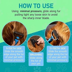 Bichon Frise grooming Brush how to use
